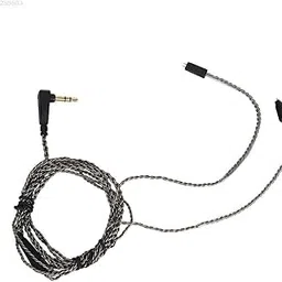 15EB 2 Pin Cable Black Earphone Replacement 0.75mm Headphone Headphones-image-36