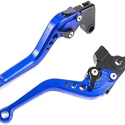0TO6 Adjustable 6-Position Brake/Clutch Lever Set Compaitable with Pulsar N160/N250 | NS 125/160/200 |RS 200, Blue-picture-21