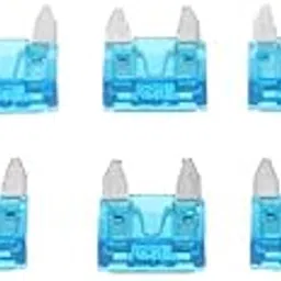 MILAAN 10Pcs Mini 15A Blade Fuse Blue for Car Truck Replacement-picture-10