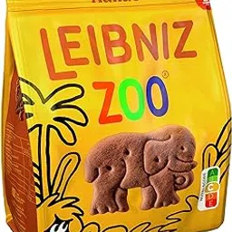 Bahlsen Leibniz Zoo Cocoa Animal Shaped Cocoa Butter Biscuits 125g-picture-21