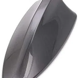 Grodd Car Shark Fin Style Roof Mount FM/AM Radio Antenna with wiring (Grey) For hyundai verna fluidic grill 2014 model-picture-20