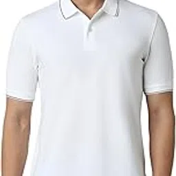 louis philippe Men's Cotton Regular Fit Solid Added Stretch for Comfort T-Shirt-picture-48