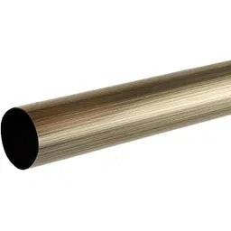 Curtain Rod/Pipe Heavy Quality for Home/office door, window, shower, 1 inch diameter (25mm), Color - Antique Gold, Length - 48 inches (4 feet), 2 Pipes-image-6