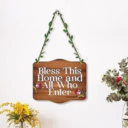 Rousrie Home Quote Decorative Wall Art MDF Wooden Wall Hanger for Living Room | Bedroom | Home Decor | Gifts | Wood Decoration Items | Artworks Hangings (Design 1)-picture-19