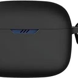 LIRAMARK Shockproof Protective Silicone 360° Cover Case with Buckle Designed for JBL Tune 230NC TWS / 235NC (Black)-image-35