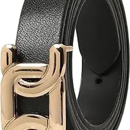 Stylish Faux Leather Waist Belt for Women – Adjustable for Jeans, Dresses & Saree – Fashionable & Comfortable|Black Color Belt|QA5388-image-49