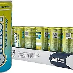 CNERGY | India's 1st Functional Drink | Provides 1000mg Creatine and 750mg BCAAs | 0 Sugar | Pack of 24 x 250ml-picture-62