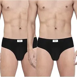 pepe jeans Men's Cotton CLB01 Regular Solid Brief image 1