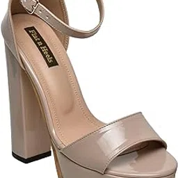 flat n heels FnH 7813-BG-$ Heeled Sandal-picture-13