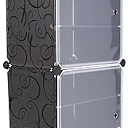 THE CART BAG | Multipurpose Shoe Rack Organizer with 5-Tier Closed Storage, Magnetic Doors, Metal Hooks, Waterproof Plastic Panels, and Foldable Design for Entryway, Kitchen, Bathroom, or Closet Use-picture-30