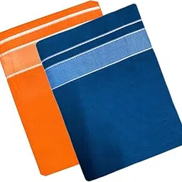 Men's Kerala Colour Pondu- Premam Single (1.28X2.00 mtrs) Colour (pack Of 2) (Sky Blue - Parrot Green) Dhoti-image-32