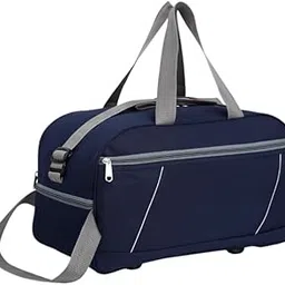 urban hub 45L Lightwegit Strolley Duffel Bag Unisex Luggage Bag for Travel (Blue)-picture-47