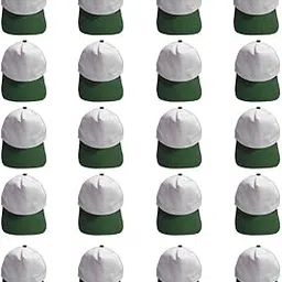 adhyah TrendyUniform Promotional caps in Bulk for Printing Text & Logo with Adjustable Velcro-picture-32