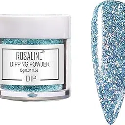 Rosalind Dipping Powder from BELLE GAGA 10g Nail Chameleon Powder Shining Dip Pigment Powder Colorful Nail Art Decoration (D169)-image-63