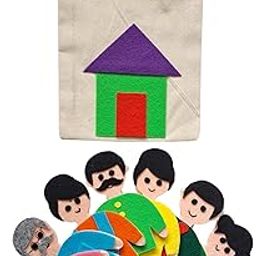 generic Family Puppets | Handmade and Safe for Kids | Story Telling Toy-picture-28
