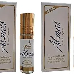 Almas ALMAS 6ml Roll on Attar - Free from Alcohol | Pack of 2-image-3