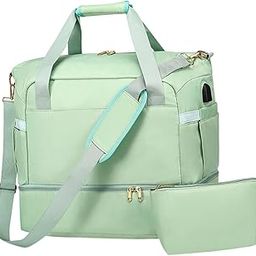 calandis Sports Gym Bag Luggage Handbag Travel Duffle Bag for Travel 0 Exercise Green | Gym Bags-picture-28