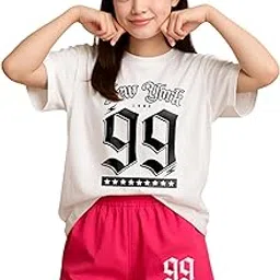 my swag Women's Cotton Sleepwear Set with Oversized T-Shirt and Shorts | Comfortable Nightwear Lower Tshirt for Women-picture-14