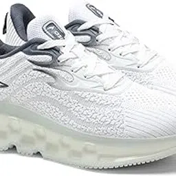 asian Powerplay-29 Men's Running Shoes | Fire-Pattern Design with HexaFlow TPU Sole | Fish-Scale Yarn Upper Shoe | Premium Athletic Sporty Sneakers(Beigmustrd)-UK 10-picture-33