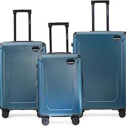 onnirico Aqua Vista Set of 3 Luggage, Cabin 56cm, Check in Medium 65cm, Check in Large 75.5cm, Polycarbonate Trolley Bag, Hinomoto Wheels, Expandable, Lightweight Travel Suitcase (Royal Blue)-picture-10