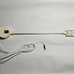 LED Sewing Machine Light with Flexible Arm, Digital Display, 30 LEDs, White-picture-37