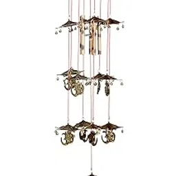 Lucky Antique Big Om Ganesh Wind Chimes with a Peaceful Sound for Home & Office Interior & Exterior Decoration and Gifting Purpose (Recommended by Feng Shui,Vastu)-picture-31