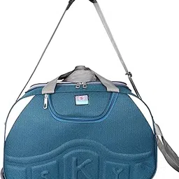 Skyline 65 LTR Duffle Bag with 2 Wheels 22 inch Size - Ideal for Travel Perfect for Men & Women (Turquoise)-picture-29