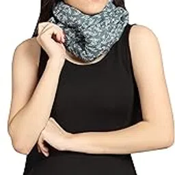 Women's Abstract Printed Scarf & Stole | Lightweight Rayon-Cotton Blend Shawl | Soft, Designer Neck Wrap Accessory for All Seasons-image-38