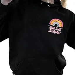 Printed Hooded Sweatshirt for Women | Winter Pullover Hoodie | Casual Printed Fleece Sweatshirt for Women Wear-image-65