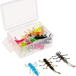 The Style Sutra 20pcs Artificial Stonefly Nymph Rubber Fishing Lures Insect Baits with Multi Legs 3.5cm | Sporting Goods|Fishing|Baits, Lures & Flies|Soft Plastics | 20 Pieces Stonefly Lures-image-60