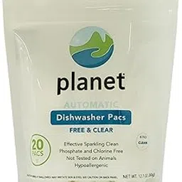 Planet Automatic Free & Clear Dishwasher Pacs, 12.7 Ounce-picture-18