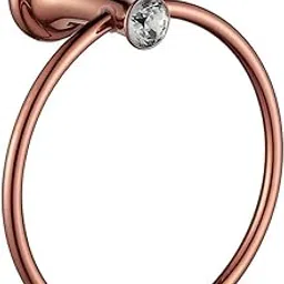 24x7 eMall Rose Gold Towel Ring Golden Victorian Round Towel Hanger for Bathroom and Kitchen, Stainless Steel.-image-98