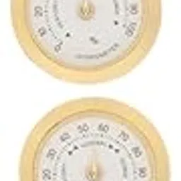 BESTOYARD 4pcs Instrument Portable Hygrometer Meter Gauge Humidifiers Violin Indoor Guitar Measurement Sensor Care Alloy for Accessories Round Mini Case Humidity Music Digital-picture-24