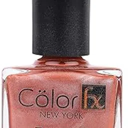 Color Fx New York Twilight Nail Polish Metallic Matte Gel Like Finish, 21 Toxin Free, Long Lasting, Non-yellowing, Brick Red Nail Polish Women 9Ml image 1