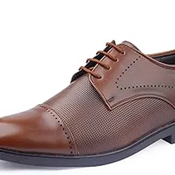 bacca bucci Men WINDSOR Formal Shoes with Superior Comfort | All Day Wear Office Or Party Lace-up Shoes-picture-34