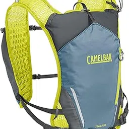 CamelBak Women's Trail Run Hydration Vest 34oz, Smoke Blue/Limeade-picture-12