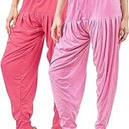 buy that trendz Patiala for Women Viscose Dhoti Patiyala Salwar Harem Bottoms Pants Combo Pack of 2-picture-37