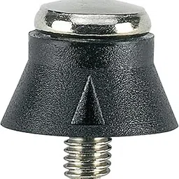 markwort Football Cleats 1/2 Inch Steel Tip - Bag of 100 , Black image 1