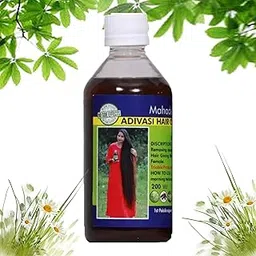 Adiwasi Neelgiri Herbal Hair Oil with infusion of 108 Types of Herbs for Hair Growth, Anti Hair fall & Anti Dandruff Oil | Suitable for All Hair Types (Pack of 1)-picture-18