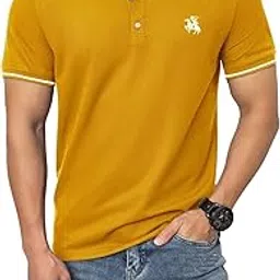 lymio Men's Polyester Regular Fit T-Shirt || Polo T Shirt || (Polo-06-10)-picture-15