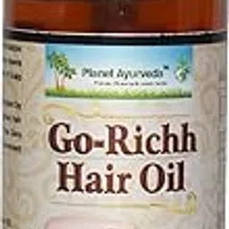 Planet Ayurveda Go Richh Hair Oil - [ Pack of 1] |Hair Growth Oil| Reduces hairfall | With Natural Amla, Shikakai, Bhringraj & Palash beej-picture-18
