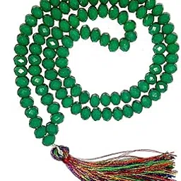 shreenathji French Green Hara Panna108+1 Beads Necklace For Japa Men & Women-picture-18