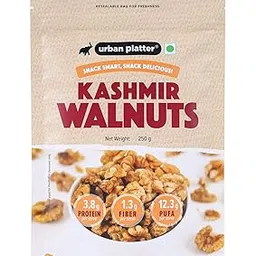 Urban Platter Kashmir Walnut Kernels, 500g (Shelled Halves | Akhrot Giri | Grown in India | Rich in Omega-3 & Antioxidants)-image-66
