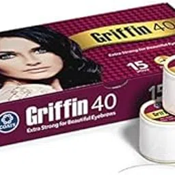 15 Pieces 300 Meter Spool Eyebrow Hair Remover Cotton Threading Threads Eyebrow Mapping Threads (Griffin, 15)-picture-39