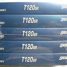 5 Pack T120sr Video Cassettes Signature 2000-picture-33