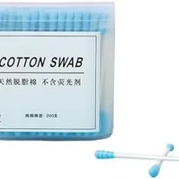 Bnf® 4X200Pcs Paper Stick Handle Tips Cotton Swabs Swab Cleaning Applicators Blue | Skin Care | Cotton Swabs-image-12