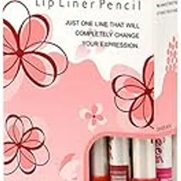 Angelie Me Now True Lips Lip Liner Pencil, Matte Finish (Set of 12) - Multicolor-picture-11