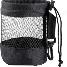 Fitcozi Golf Ball Bags,Nylon Mesh Golf Ball Bag Pouch with Bagwith Sliding Drawstring Cord Lock Closure,Can Hold 20 Golf Balls,Golf Ball Storage Bag for Golf Tennis Balls,Gym,Shower-picture-21