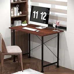 CATIVE Study Table for Home and Office, Computer Table for Home,Office Table, Desktop,Laptop Table, Office Desk Workstation -(5 Year Warranty) (Italian Brown, 120 CM)-picture-21