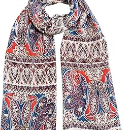 Printed Viscose Women Scarf, Stole, Fancy Scarf-image-23